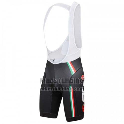 2014 Fietskleding Castelli SIDI Rood en Zwart Korte Mouwen en Koersbroek